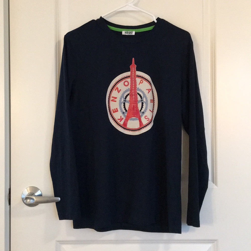 Kenzo Paris Long Sleeves (Dark Navy Color)